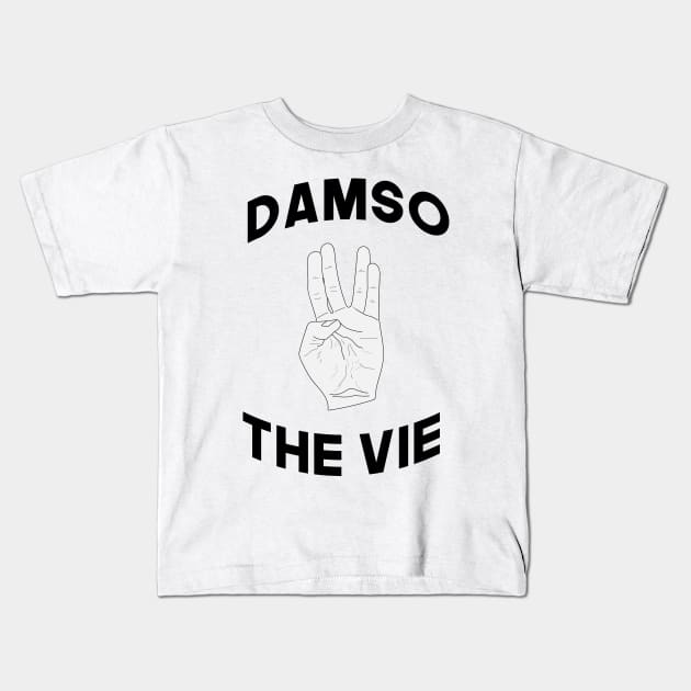 The Vie Damso Kids T-Shirt by Tearless